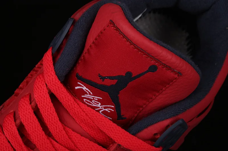 All categories Air Jordan Jordan series basketball shoes Air Jordan 4 Air Jordan 4 SE "FIBA" AJ4 Joe 4 World Cup League full head layer bright red basketball shoes CL1184-617
